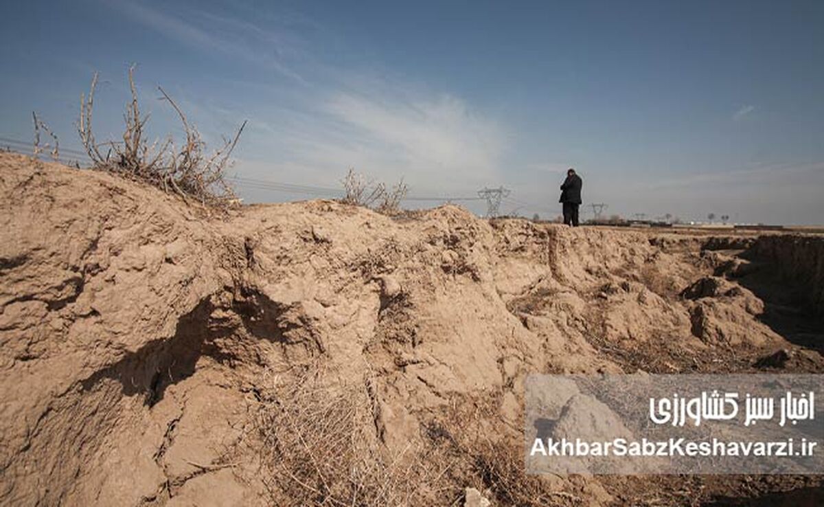 شکاف ۳۰ سانتی‌متری در دشت تهران‌کرج؛ هزار چاه غیرمجاز چگونه زمین بهارستان را می‌بلعند؟

