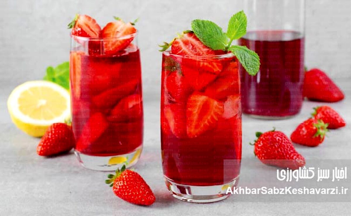 «راز شربت خانگی»: چگونه در کمترین زمان، خوشمزه‌ترین شربت توت‌فرنگی را درست کنیم؟