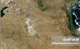 دریاچه ارومیه کاملاً محو شد! تصاویر ماهواره‌ای ناسا چه می‌گویند؟+ عکس