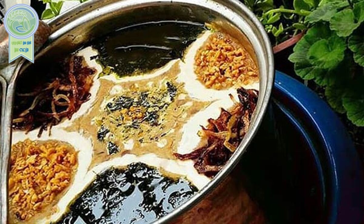 آش بادمجان غذاهای سنتی ملایر

