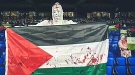 هواداران تیم فوتبال اسپانیا از خجالت تیم اسرائیلی درآمدند+ ویدئو

