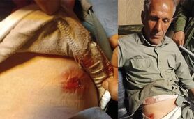 تبر باران محیط‌بانان با سلاح جنگی

