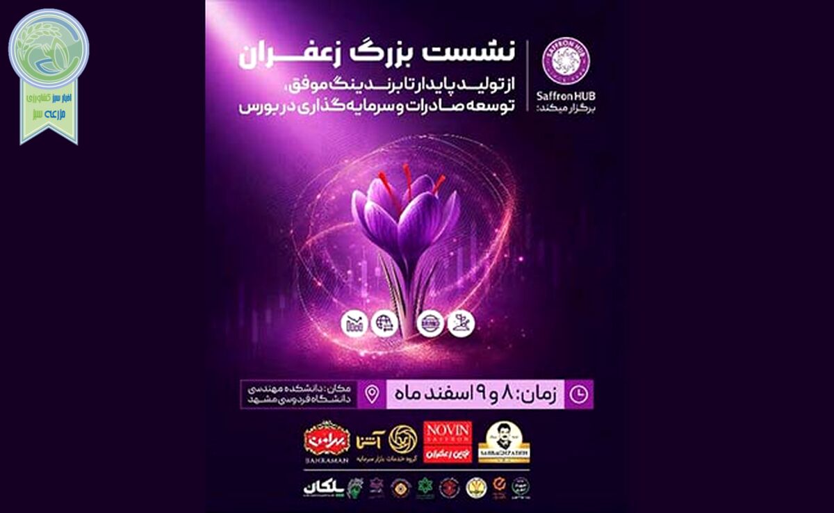 نشست بزرگان زعفران از تولید پایدار تا برندینگ موفق+ جزئیات

