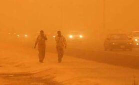 رشد خطرناک گردوغبار در مناطق جنوبی ایران

