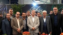 ساعاتی با معاون باغبانی وزارتخانه در نمایشگاه آیفارم+ تصاویر

