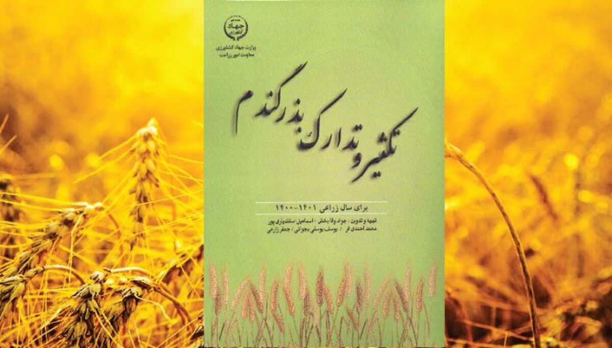 معرفی کتاب «تکثیر و تدارک بذر گندم»
