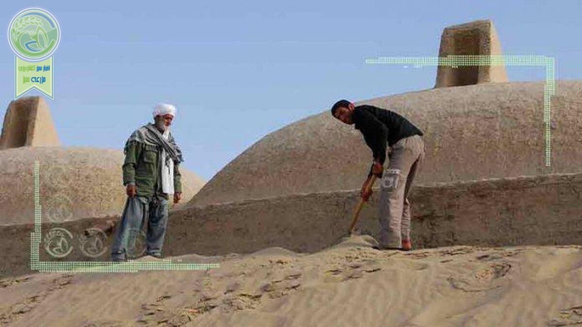 دفن روستاهای محروم ریگان در شن‌های روان