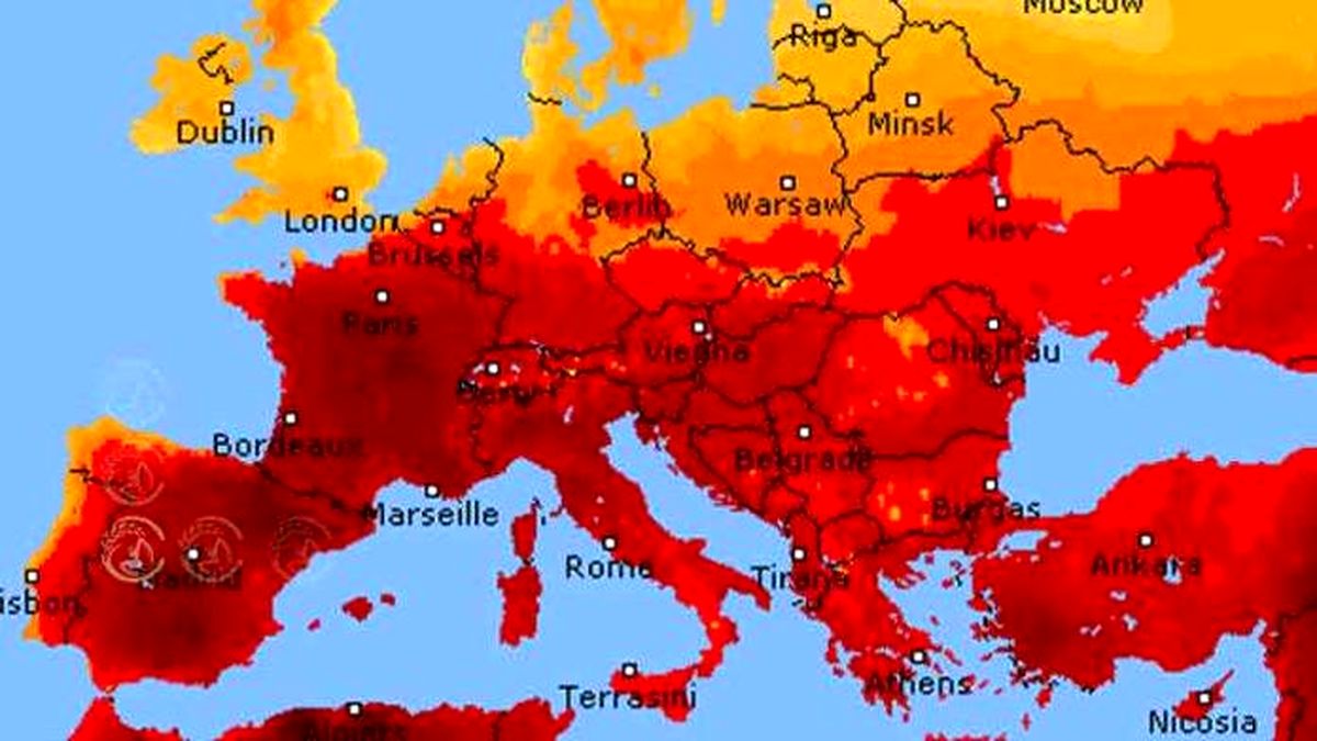 تابستان گرم و جهنمی اروپا
