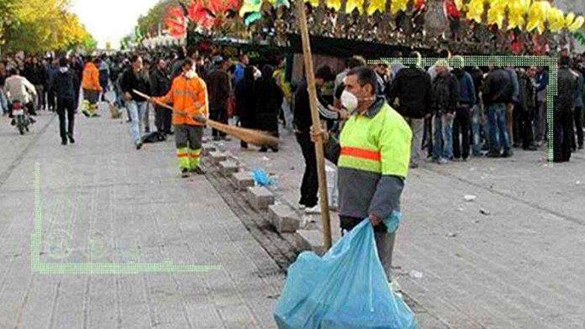 تولید 8 هزار تن پسماند در کلانشهر تهران طی یک شبانه روز