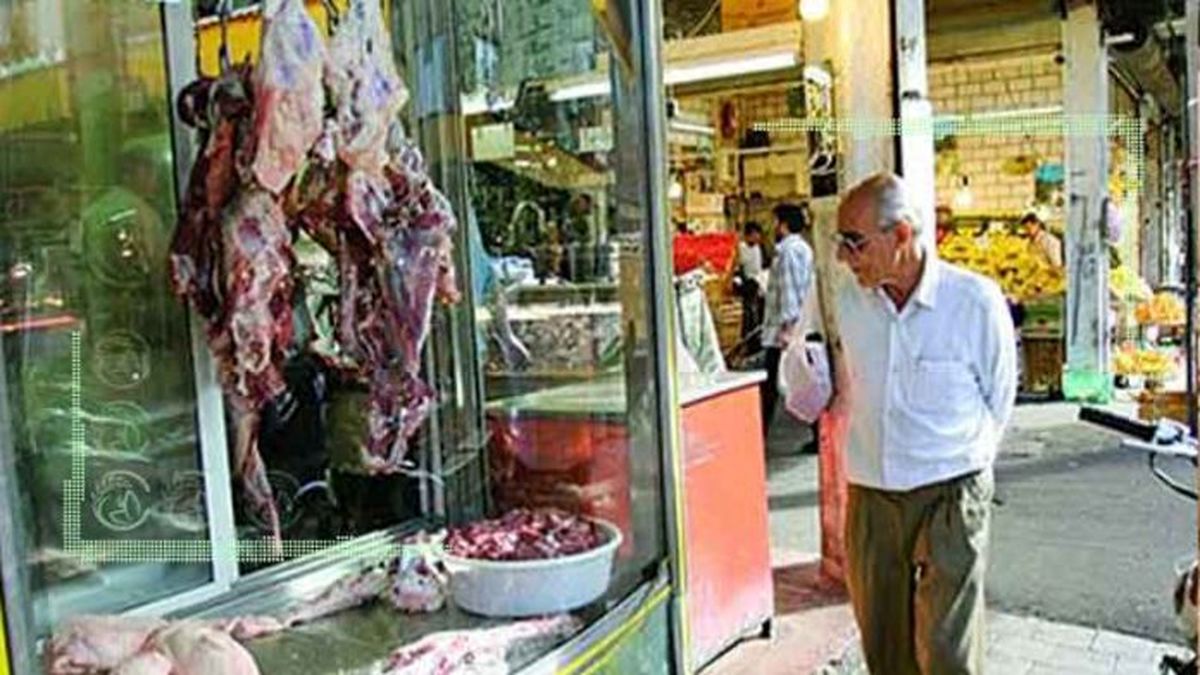بازار خلوت گوشت