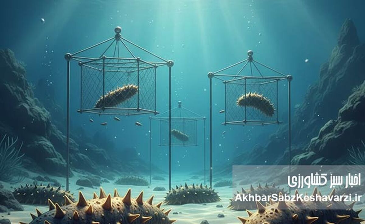 پرورش خیار دریایی؛ گنج خفته در اعماق خلیج فارس و دریای عمان