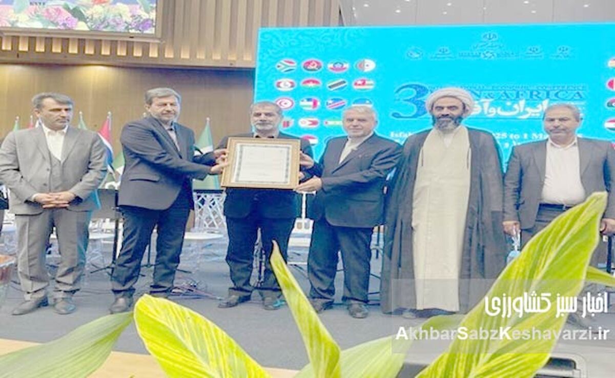 در سومین اجلاس همکاری‌های ایران و آفریقا: تجلیل از مدیرعامل بانک شهر به پاس نقش‌آفرینی در روابط اقتصادی