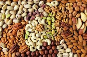 خشکبارهایی با پروتئین بیشتر از تخم مرغ