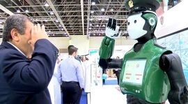 ربات پلیس در دبی +ویدئو


