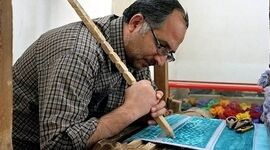 مخمل‌بافی هنری با بیش از هزار سال قدمت در ایران


