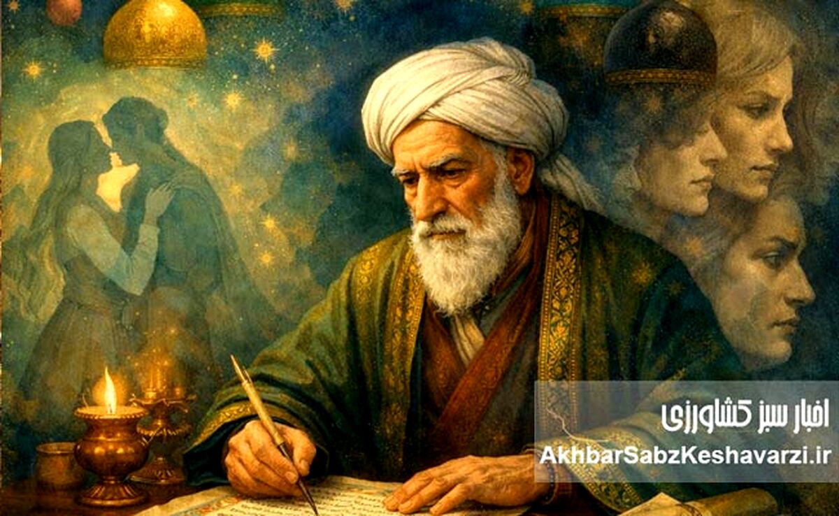 نظامی گنجوی؛ فراتر از اسطوره‌های عاشقانه: رمزگشایی از معمای «پنج گنج» در قرن ۲۱