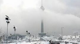 نفوذ هوای سرد قطبی به ایران؛ تهران در آستانه اولین برف سال