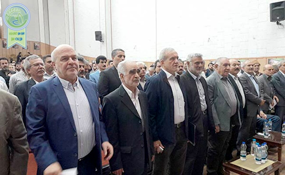 حمایت وزرای پیشین کشاورزی از مسعود پزشکیان+ تصاویر

