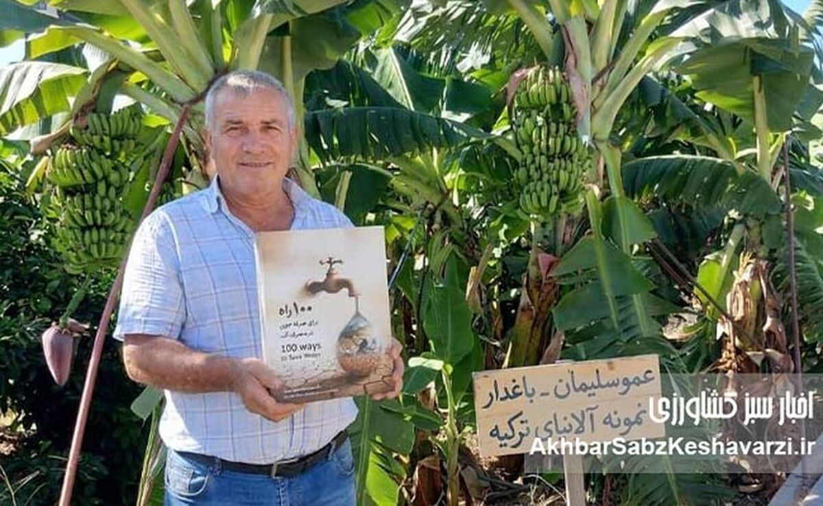 عمو سلیمان؛ باغداری همگام با طبیعت+ ویدئو