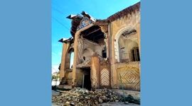 خطر در کمین عمارت باغ سالاری شیراز: بخش‌هایی از بنای تاریخی فرو ریخت

