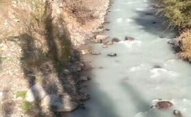 نشت آلودگی به رودخانه کرج+ ویدئو 
