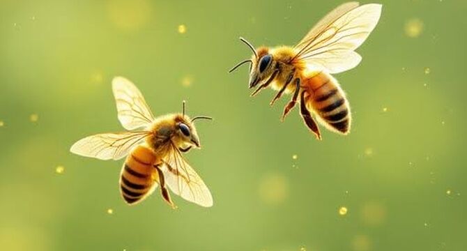 مهندسی زاویه و مسیر پرواز با رقص زنبور عسل