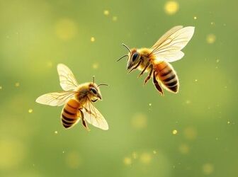 مهندسی زاویه و مسیر پرواز با رقص زنبور عسل