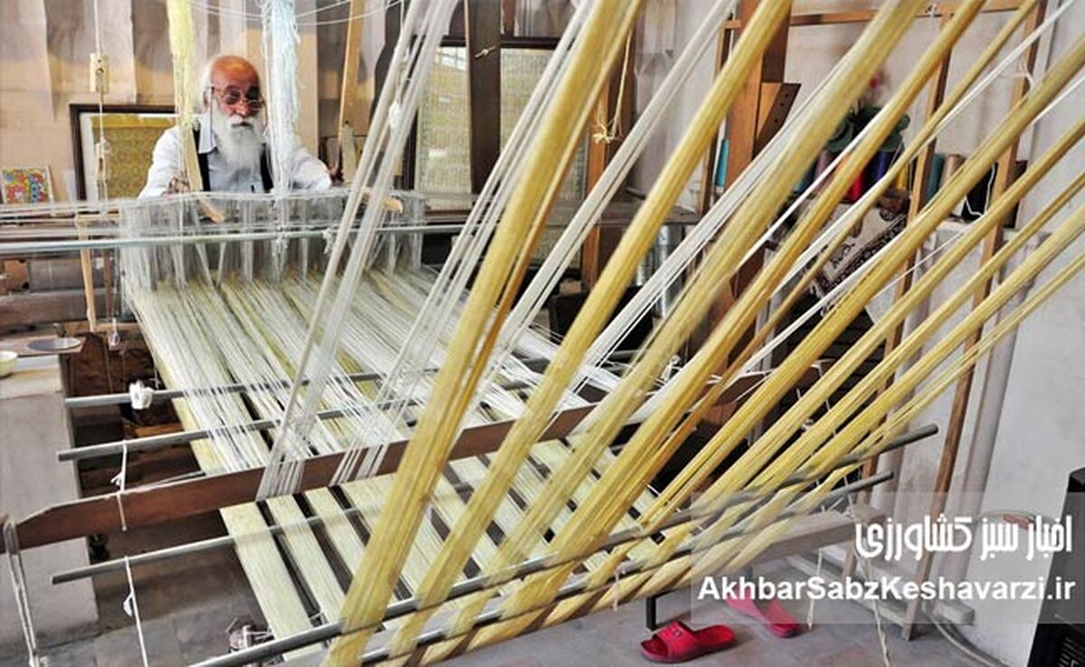 طلای بی‌وارث اصفهان؛ زری‌بافی در یک قدمی خاموشی کامل
