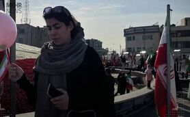 حضور زنان در راهپیمایی 22 بهمن+عکس

