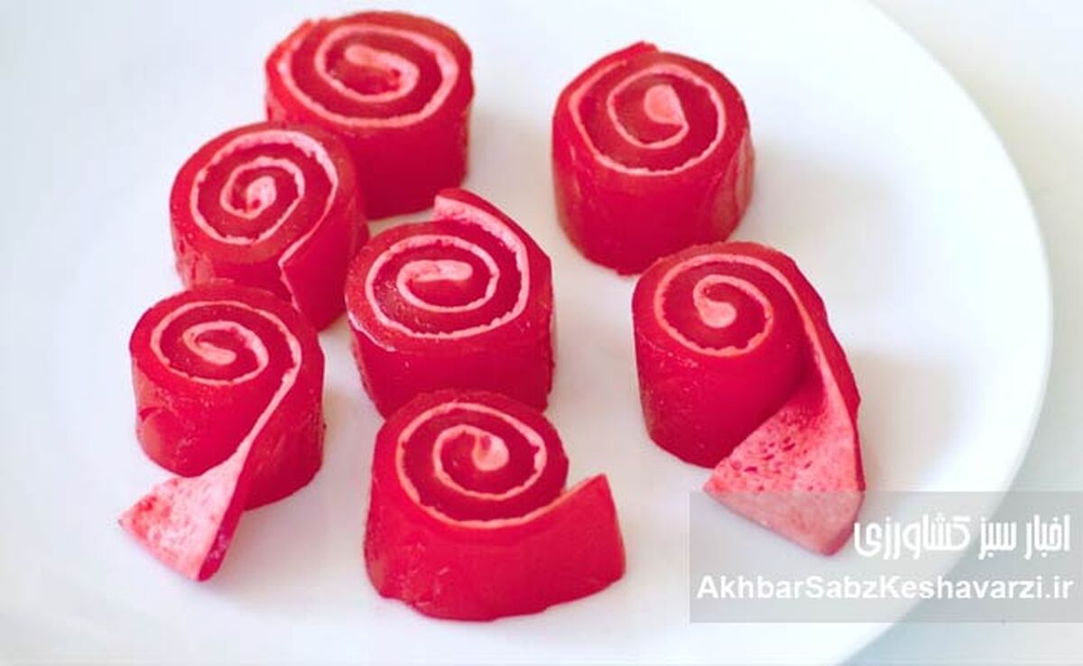 طرز تهیه ژله رولی ساده و مجلسی با بستنی (آموزش کامل + نکات مهم)