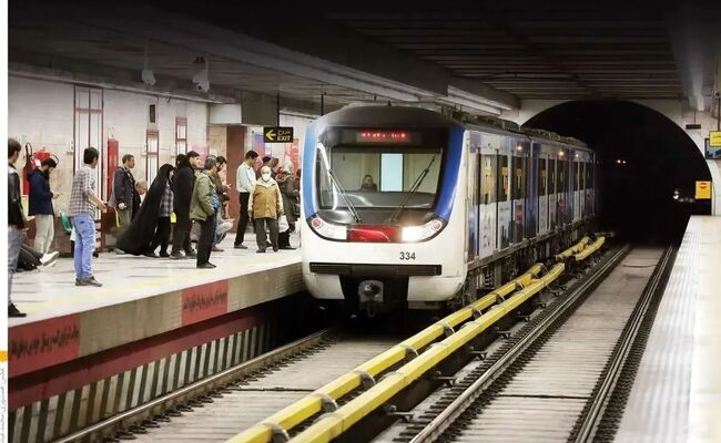 تردد رایگان در مترو تهران تا پایان جنگ
