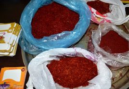 قاچاق سالانه دست‌کم ۱۲۰ تن زعفران از کشور

