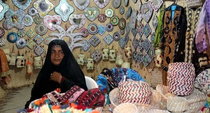 سیستان و بلوچستان رنگین کمان صنایع دستی بی‌نظیر

