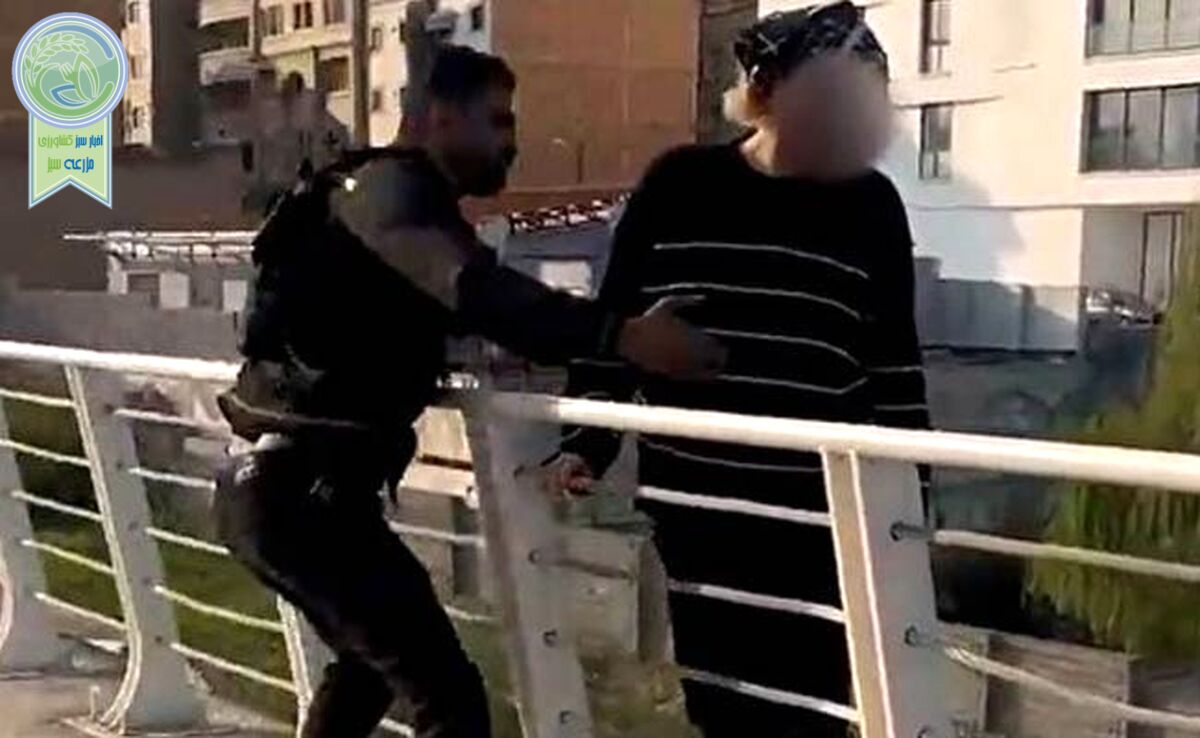 نجات جان دختر جوان در پارک ملل ساری توسط پلیس+ ویدئو

