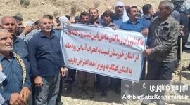 خروش دوباره مردم خوزستان: رودخانه اعلا را به کجا می‌برید؟
