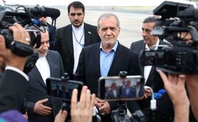 ترکی حرف زدن مسعود پزشکیان در آمریکا+ ویدئو

